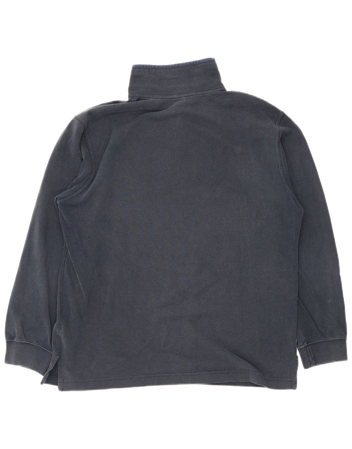 Paul & Shark Mens Yachting Zip Neck Sweatshirt Jumper Medium Navy Blue