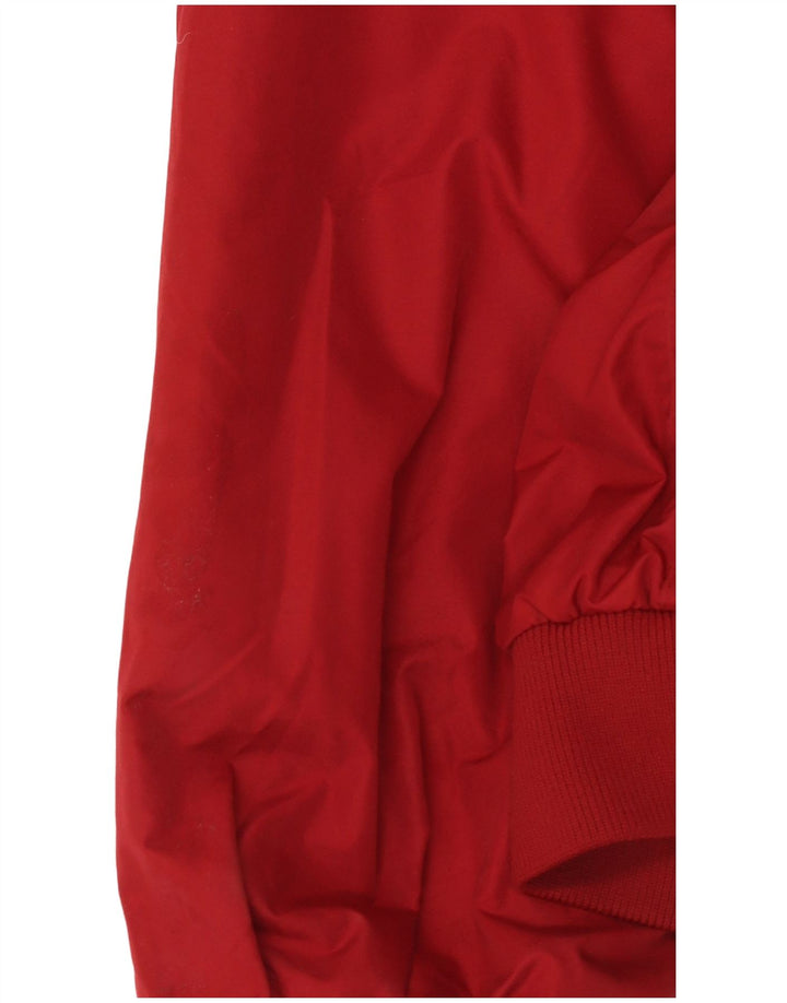 COLUMBIA Mens Oversized Windbreaker Jacket UK 46 3XL Red Colourblock