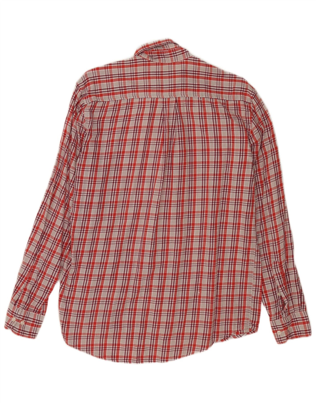 Kappa Mens Shirt Medium Red Check Cotton