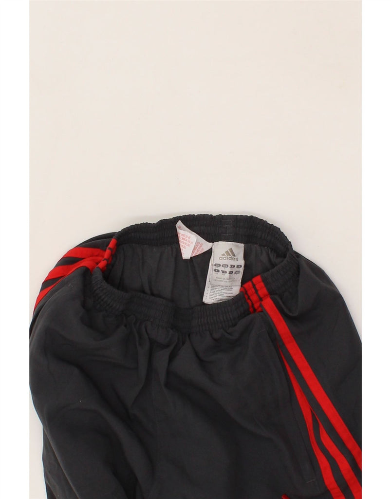 ADIDAS Boys Tracksuit Trousers Joggers 9-10 Years Small Grey Vintage Adidas and Second-Hand Adidas from Messina Hembry 