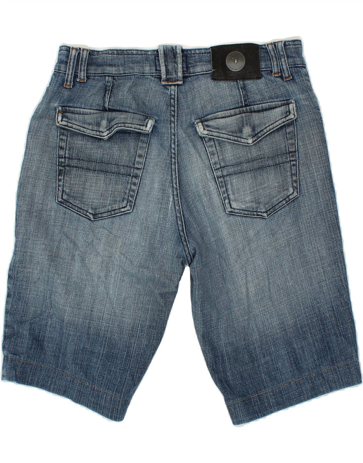 TRUSSARDI Womens Denim Shorts W31 Medium Blue Cotton Vintage Trussardi and Second-Hand Trussardi from Messina Hembry 
