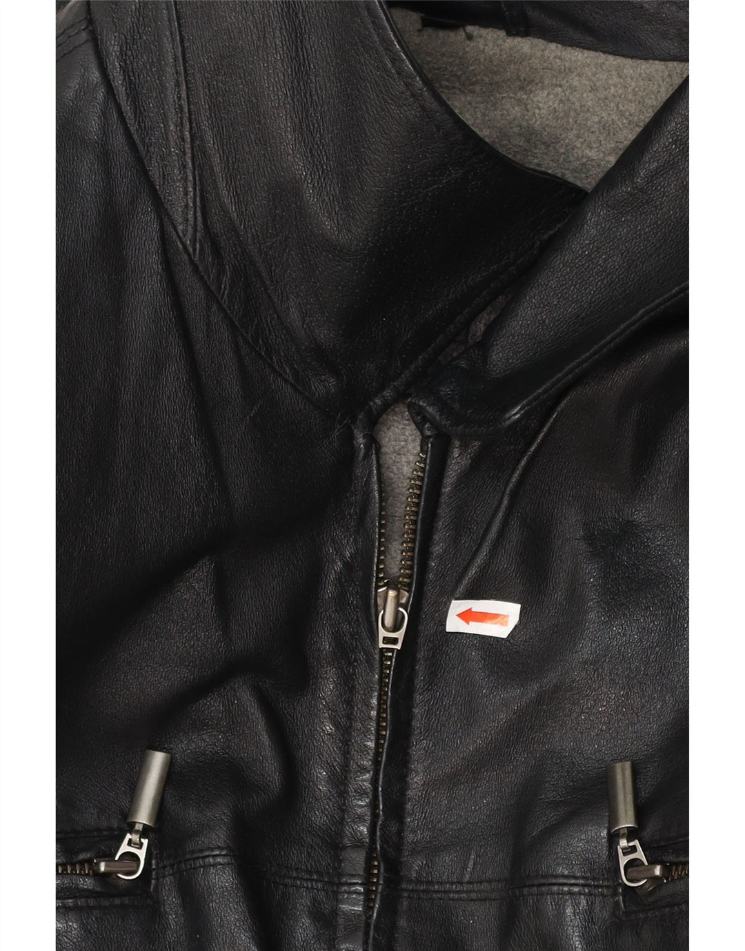 CANADIAN Mens Leather Jacket UK 42 XL Black Leather Vintage Canadian and Second-Hand Canadian from Messina Hembry 