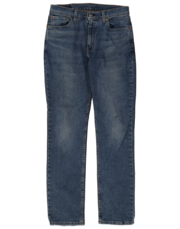 Levi's Mens 511 Slim Jeans W32 L32 Blue Cotton