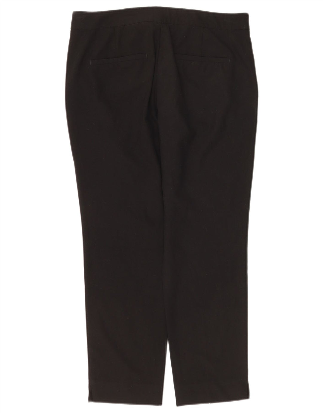 Zara Womens Slim Chino Trousers EU 38 Small W28  L26 Black Polyester