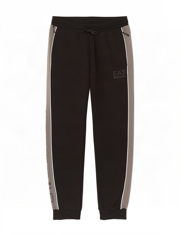 Emporio Armani Mens Tracksuit Trousers Joggers Large Black Colourblock