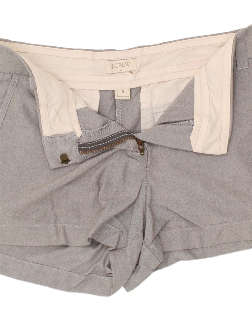 J. CREW Womens Chino Shorts US 8 Medium W30  Grey Cotton | Vintage J. Crew | Thrift | Second-Hand J. Crew | Used Clothing | Messina Hembry 
