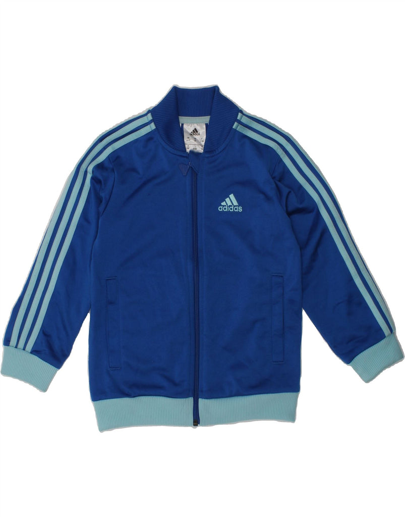 ADIDAS Boys Tracksuit Top Jacket 2-3 Years Blue | Vintage Adidas | Thrift | Second-Hand Adidas | Used Clothing | Messina Hembry 