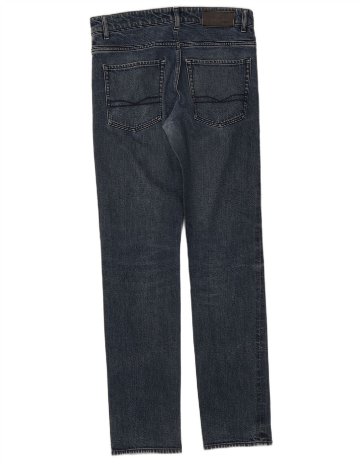 Hugo Boss Mens Slim Jeans W30 L32 Blue Cotton