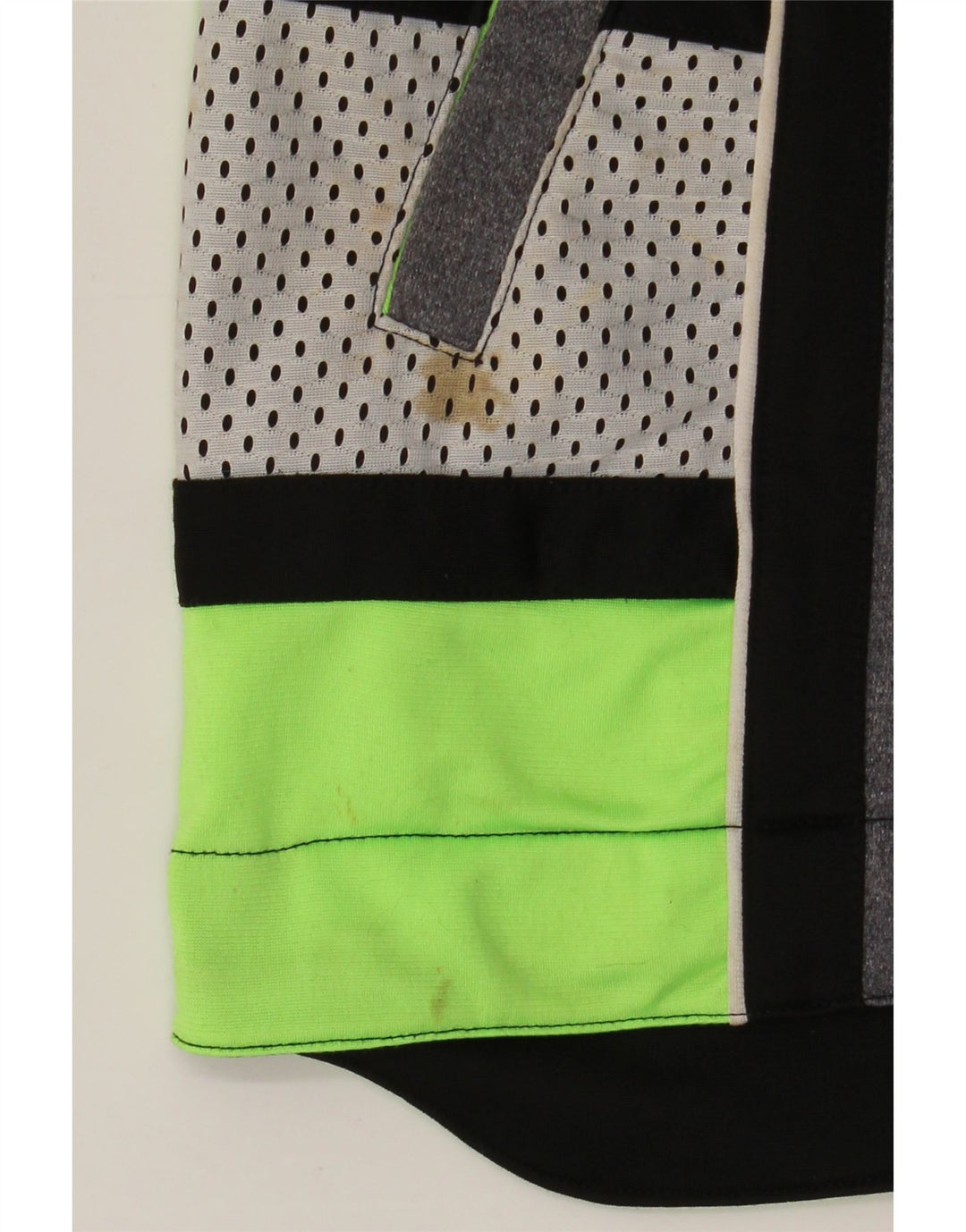 Diadora Boys Tracksuit Top Jacket 13-14 Years Grey Colourblock Polyester