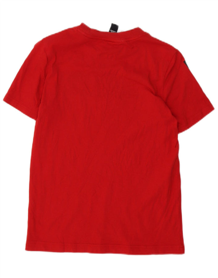 Adidas Boys Graphic T-Shirt Top 11-12 Years Medium Red