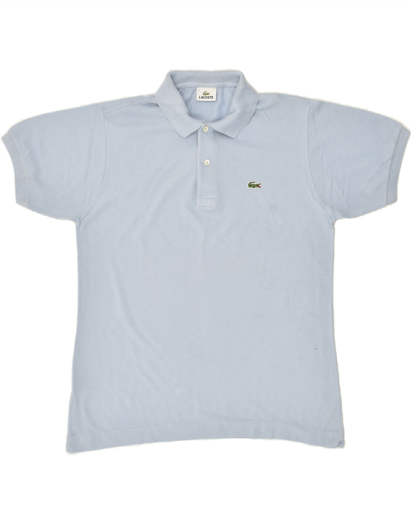 LACOSTE Mens Polo Shirt SIze 4 Medium Blue Cotton | Vintage Lacoste | Thrift | Second-Hand Lacoste | Used Clothing | Messina Hembry 