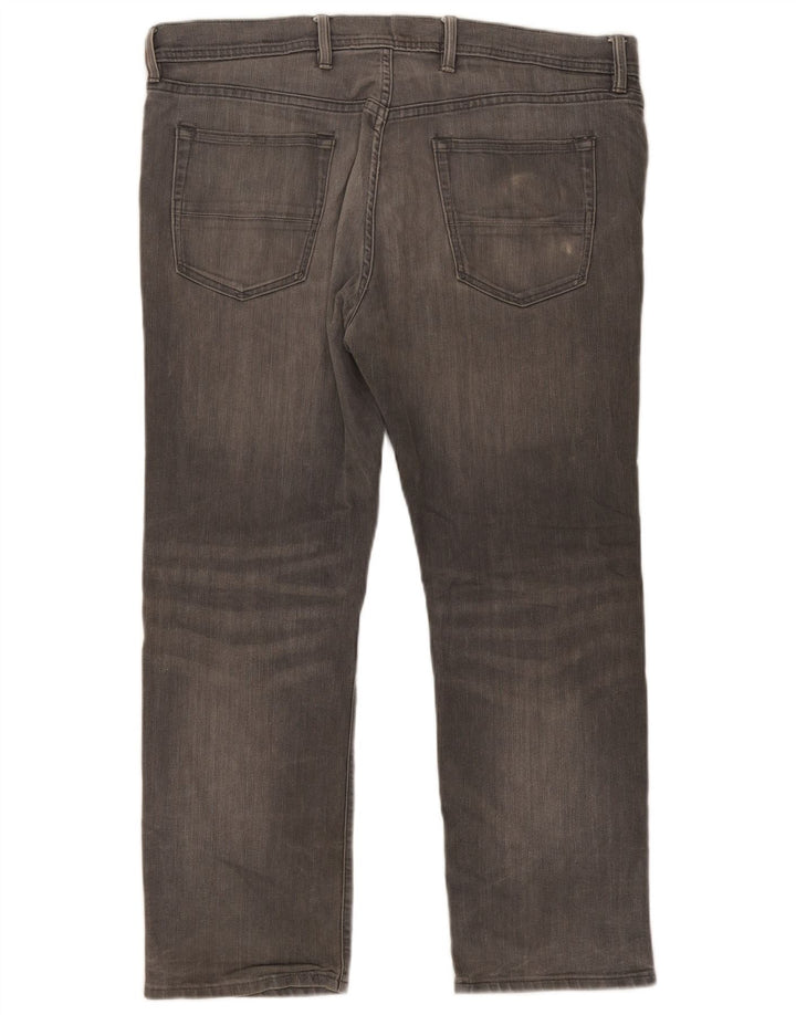 Marks & Spencer Mens Straight Jeans W40 L29 Grey Cotton