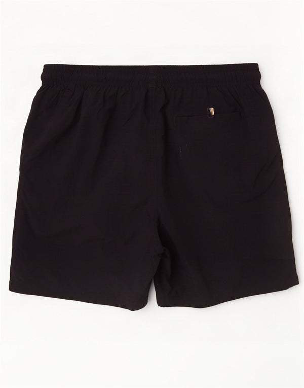 Hugo Boss Mens Graphic Swimming Shorts Medium Black Polyamide