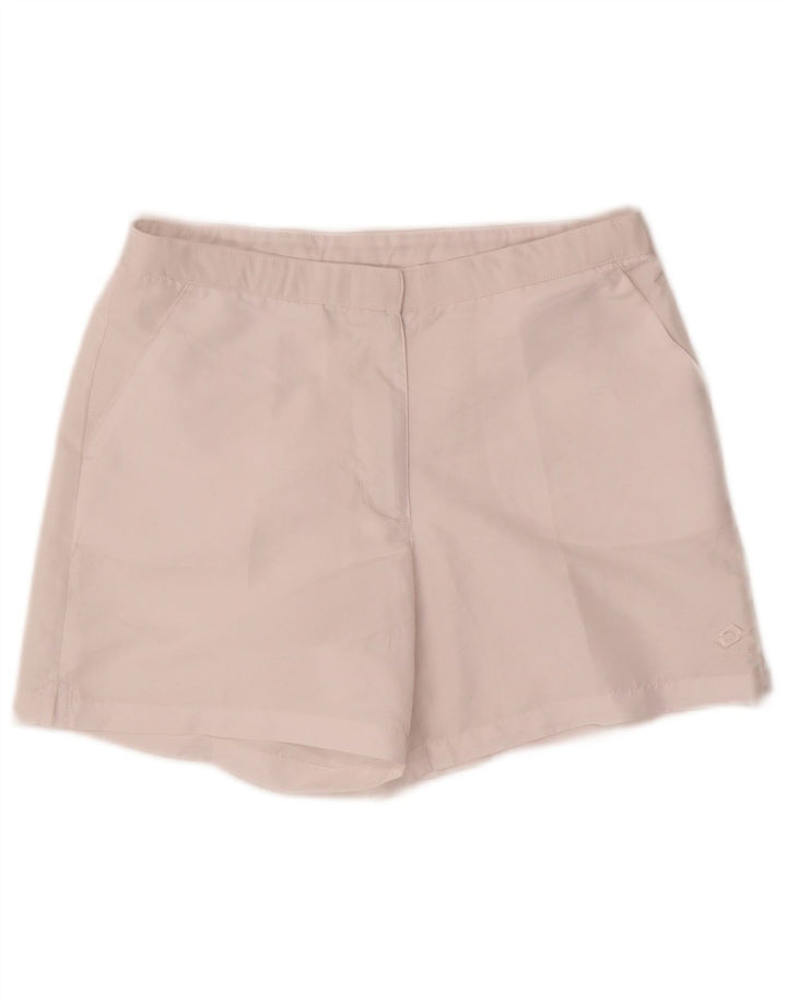 Lotto Womens Casual Shorts W28 Medium White