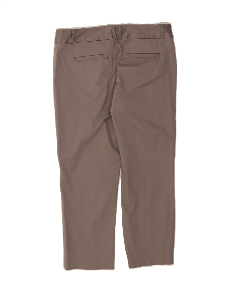 BANANA REPUBLIC Womens Slim Cropped Trousers US 8 Medium W32 L24 Grey Vintage Banana Republic and Second-Hand Banana Republic from Messina Hembry 