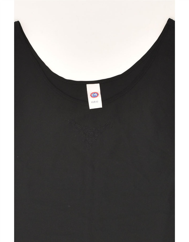 C&A Womens Vest Top EU 42 Large  Black | Vintage C&A | Thrift | Second-Hand C&A | Used Clothing | Messina Hembry 