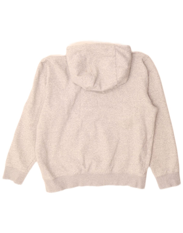 Tommy Hilfiger Mens Hoodie Jumper XL Grey Flecked Cotton