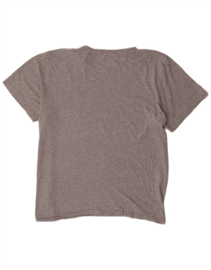 Nike Mens T-Shirt Top XL Grey Cotton