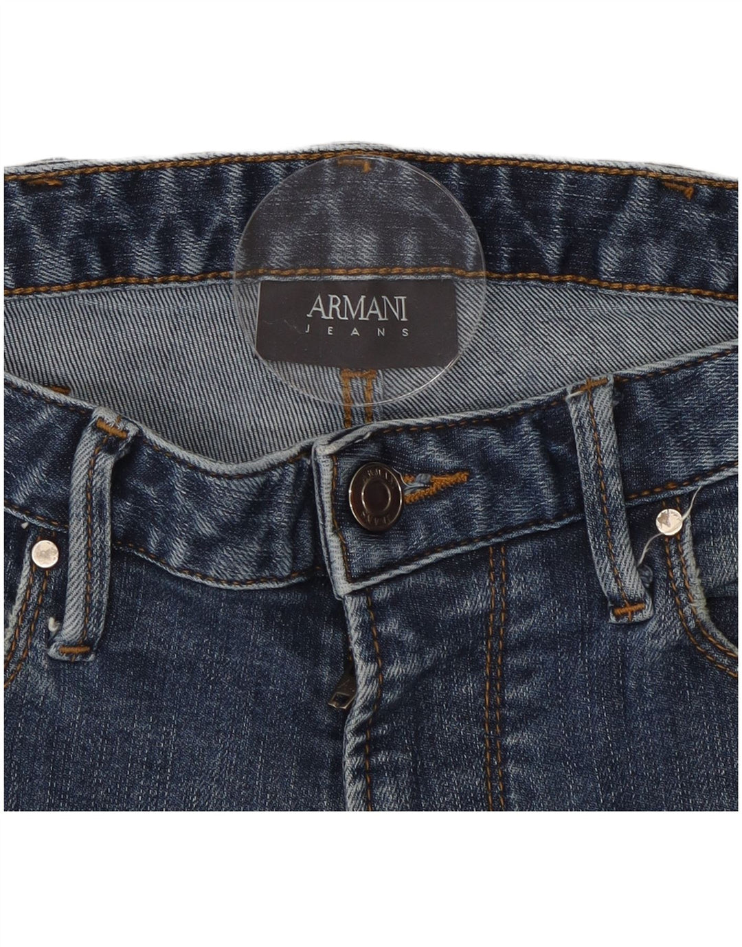 Armani Womens Slim Jeans W32 L29 Blue