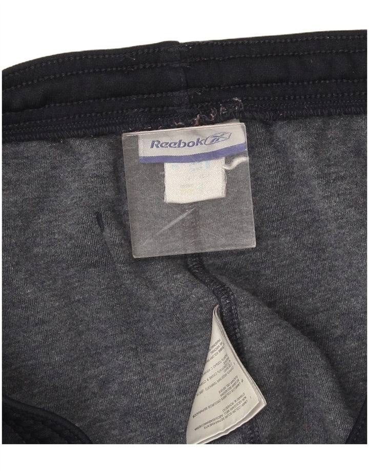 Reebok Womens Tracksuit Trousers UK 8 Small Navy Blue Polyester