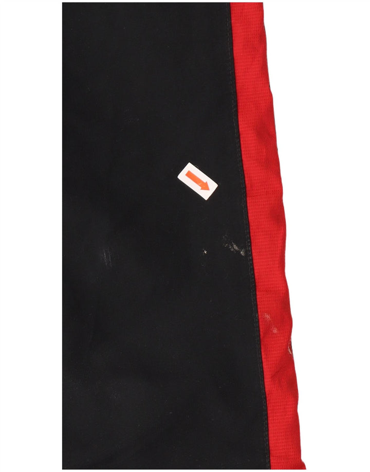 NIKE Mens Tracksuit Trousers Joggers UK 41/43 Large Black Colourblock