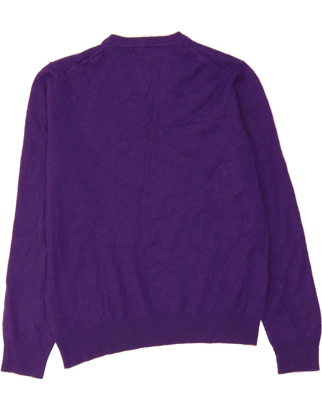ICEBERG Womens V-Neck Jumper Sweater UK 20 2XL Purple Vintage Iceberg and Second-Hand Iceberg from Messina Hembry 