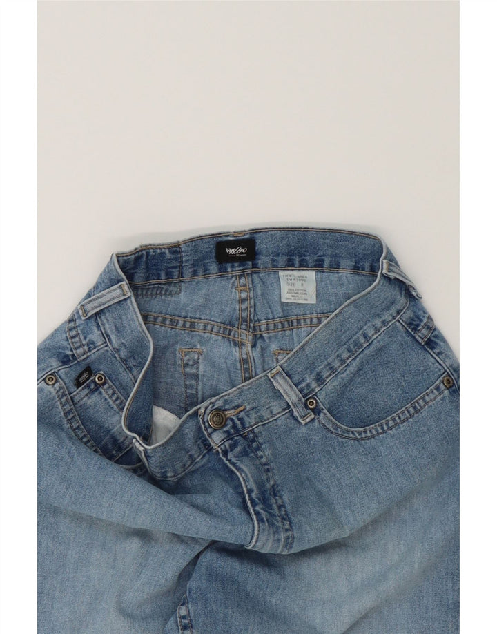 MOSSIMO Womens Straight Jeans US 8 Medium W28 L30 Blue Cotton Vintage Mossimo and Second-Hand Mossimo from Messina Hembry 