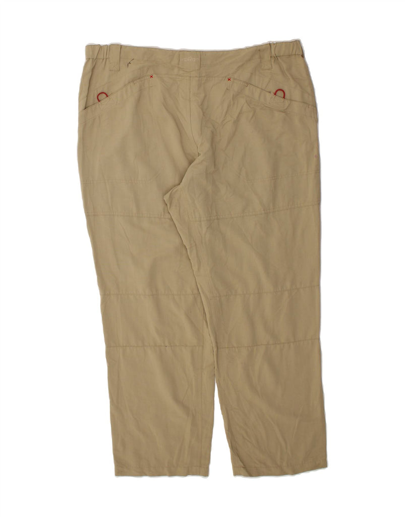 ORVIS Mens Straight Chino Trousers XL W40 L30 Beige Nylon Vintage Orvis and Second-Hand Orvis from Messina Hembry 