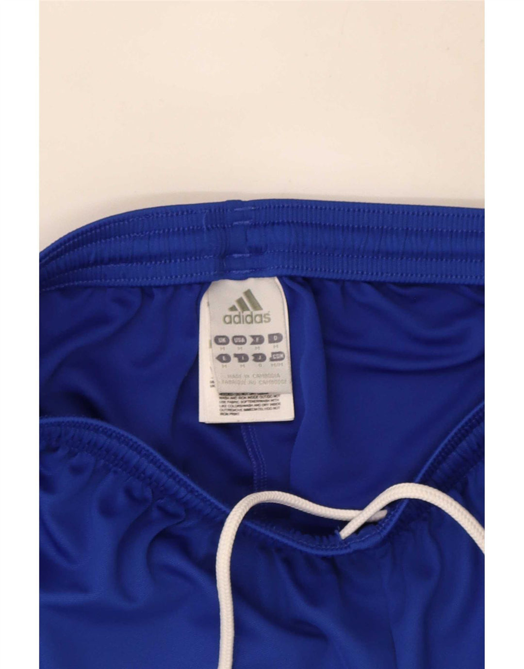 Adidas Mens Climalite Sport Shorts Medium Blue Polyester