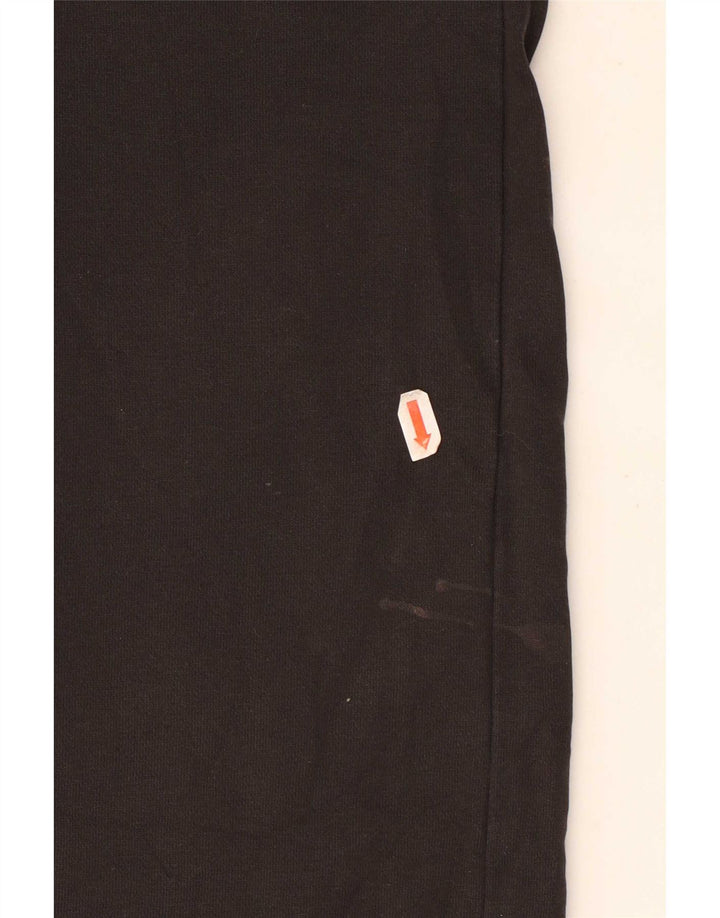 Marks & Spencer Mens Tracksuit Trousers Medium Black Cotton