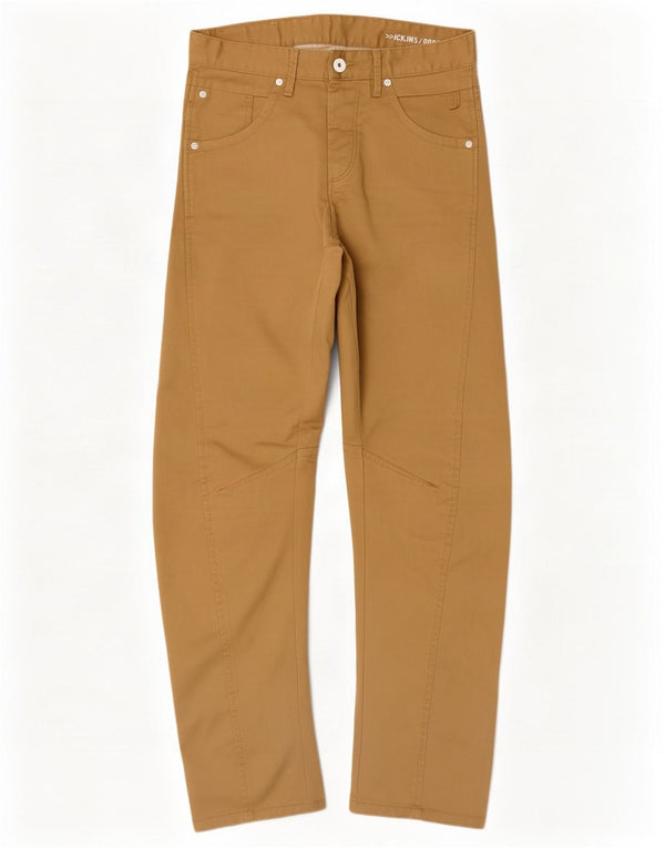 Jack & Jones Mens Banana Casual Trousers W32 L31 Beige Cotton