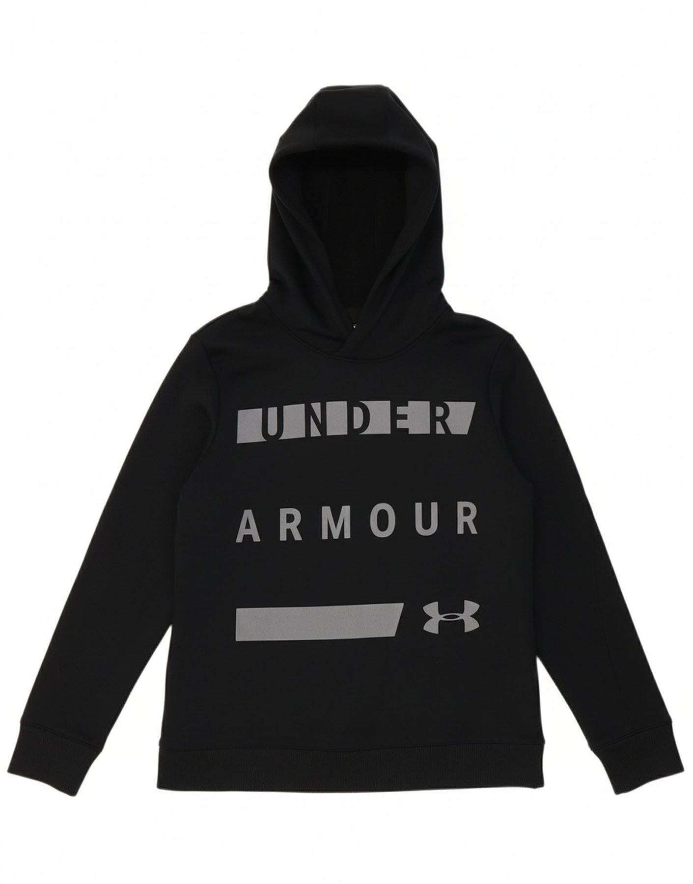 UNDER ARMOUR Womens Cold Gear Graphic Hoodie Jumper UK 10 Small