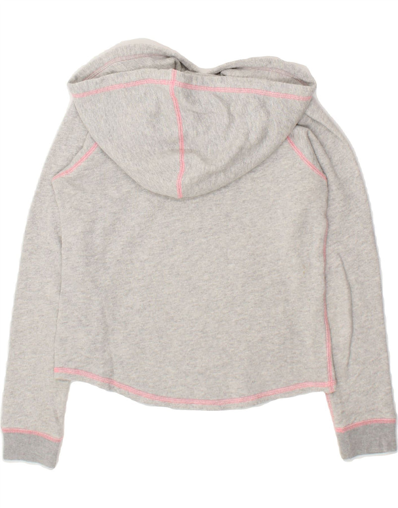 POLO RALPH LAUREN Girls Hoodie Jumper 8-9 Years Medium  Grey Cotton | Vintage Polo Ralph Lauren | Thrift | Second-Hand Polo Ralph Lauren | Used Clothing | Messina Hembry 