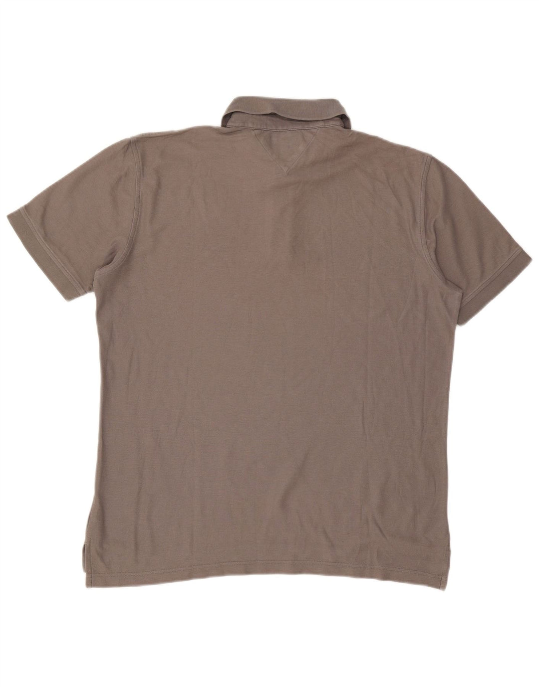 Tommy Hilfiger Mens Regular Fit Polo Shirt XL Grey Cotton
