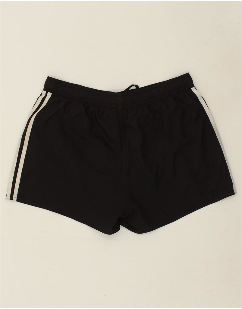 ADIDAS Mens Sport Shorts XL Black Polyester Vintage Adidas and Second-Hand Adidas from Messina Hembry 