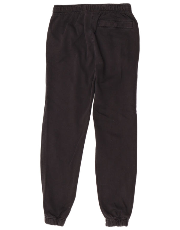 Nike Mens Regular Fit Tracksuit Trousers Joggers XS Black Cotton Sports