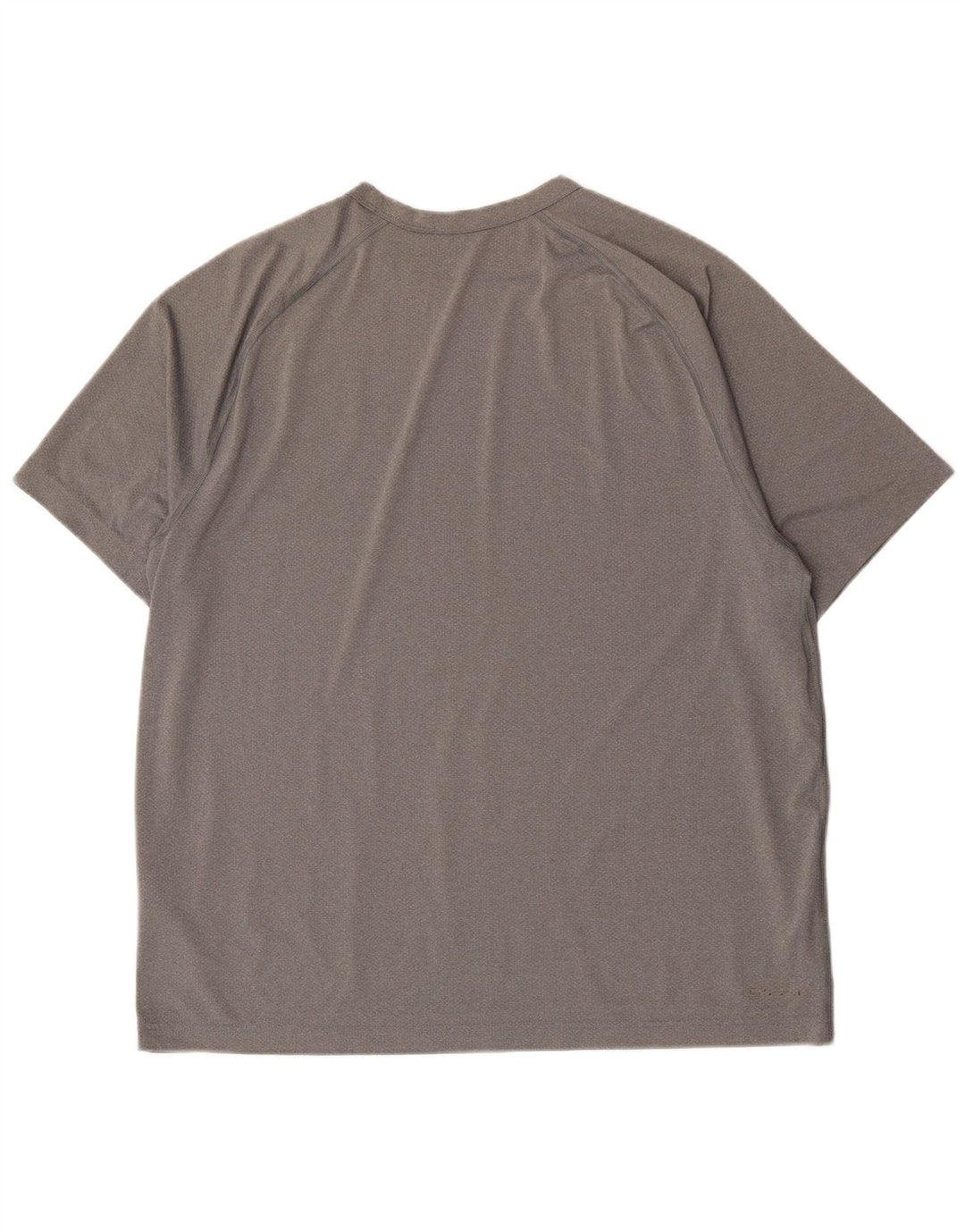Nike Mens Dri Fit T-Shirt Top Large Grey Polyester