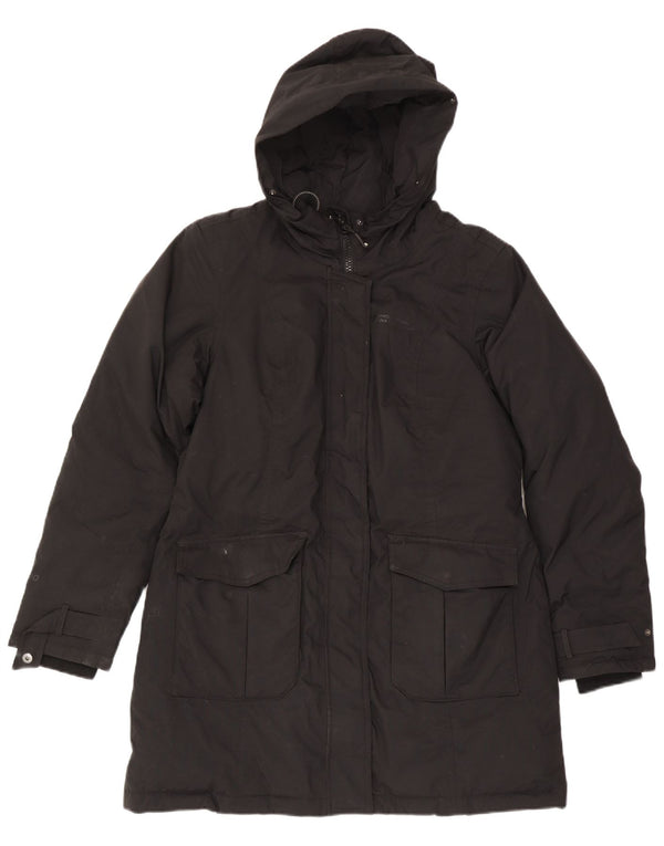 Mountain Warehouse Womens Hooded Padded Coat UK 14 Large Black Polyester