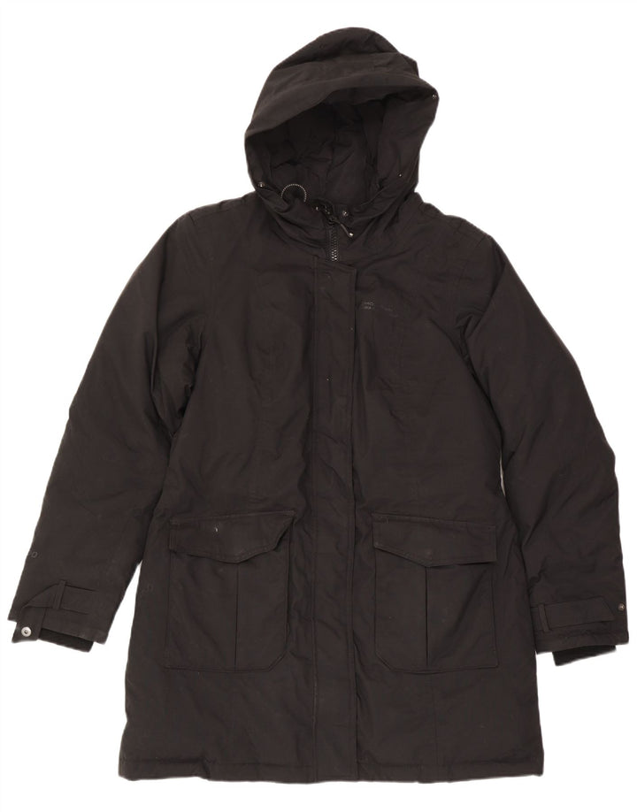 Mountain Warehouse Womens Hooded Padded Coat UK 14 Large Black Polyester