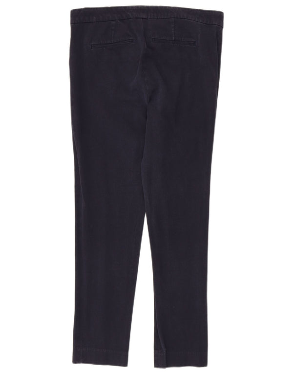 Ralph Lauren Womens Skinny Cropped Trousers US 4 Small W30 L25 Navy Blue