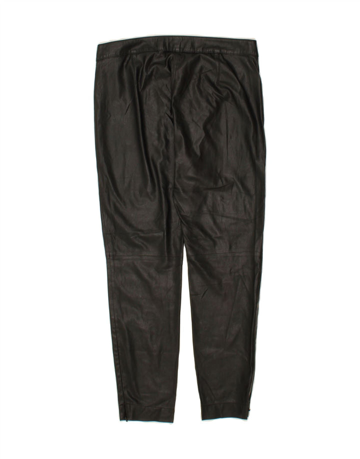 FRENCH CONNECTION Womens Tapered Trousers UK 12 Medium W32 L28 Black Vintage French Connection and Second-Hand French Connection from Messina Hembry 