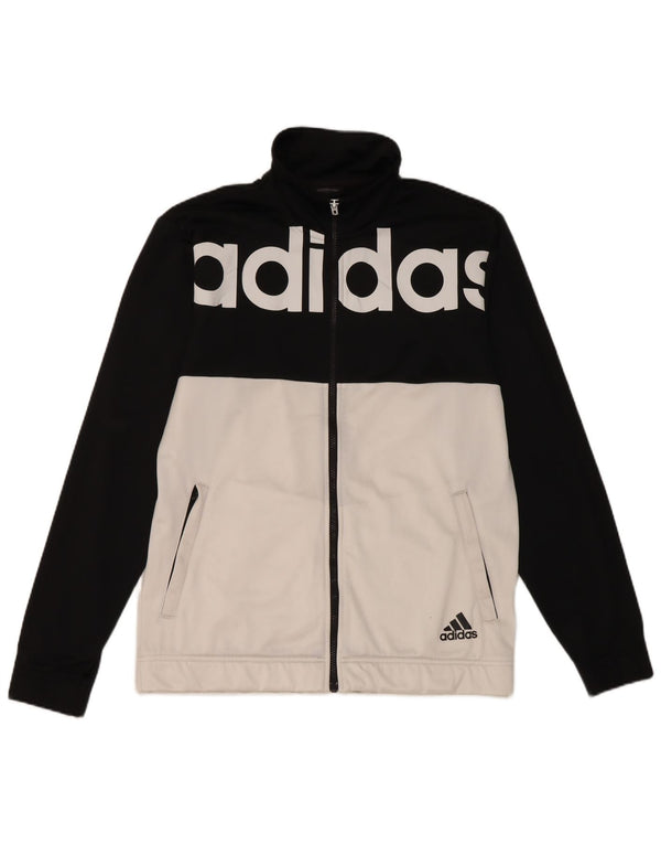 Adidas Mens Graphic Tracksuit Trousers UK 42/44 Large Black Colourblock