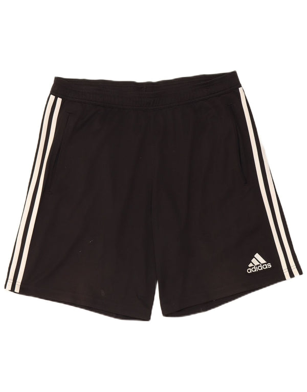 Adidas Mens Climacool Sport Shorts Large  Black Colourblock Polyester
