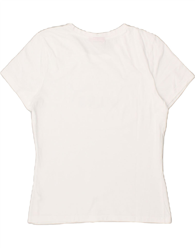 PUMA Womens Graphic T-Shirt Top UK 16 Large White Cotton Vintage Puma and Second-Hand Puma from Messina Hembry 