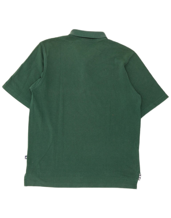 Adidas Mens Polo Shirt Large Green