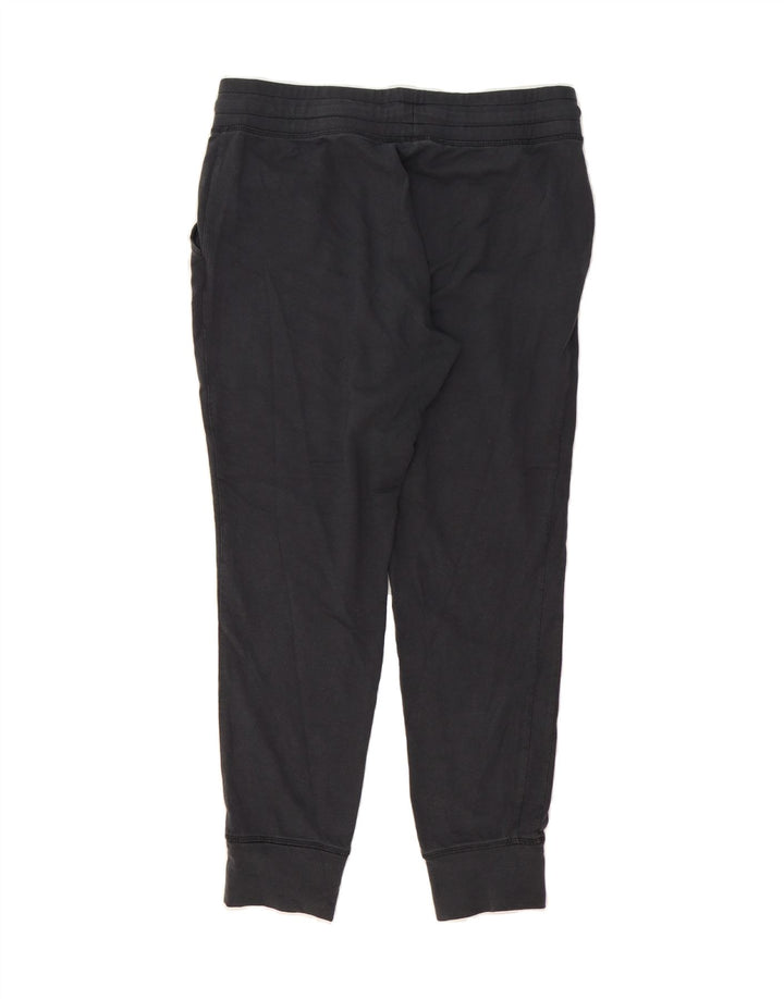 REEBOK Womens Tracksuit Trousers Joggers UK 14 Large  Black Polyester Vintage Reebok and Second-Hand Reebok from Messina Hembry 