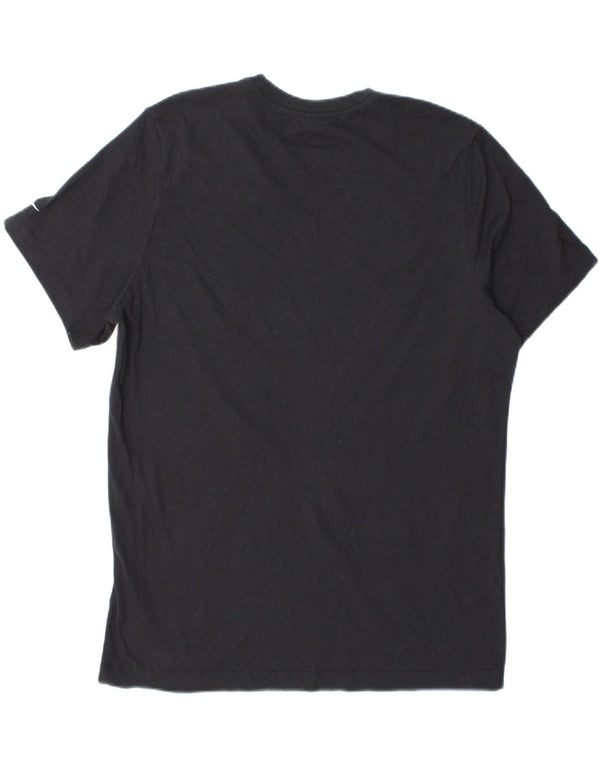 Nike Mens Dri Fit Graphic T-Shirt Top Large Black