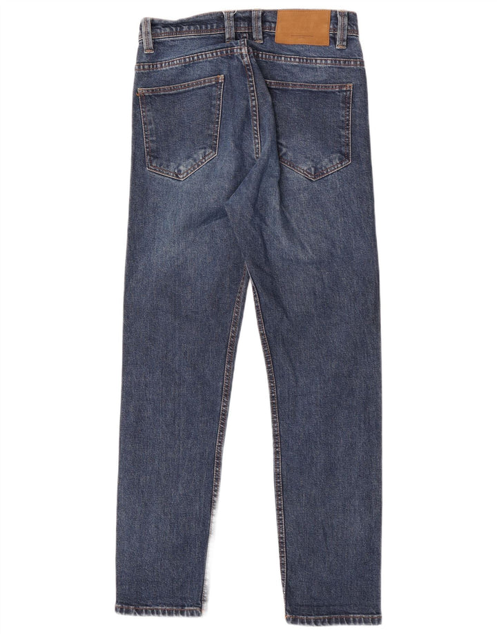 Zara Mens Slim Jeans EU 38 Small W30 L30 Blue