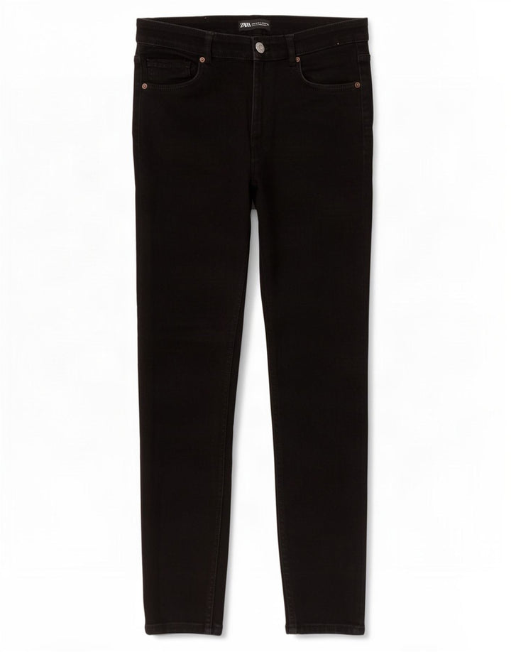 Zara Womens Skinny Jeans EU 40 Medium W30 L28 Black