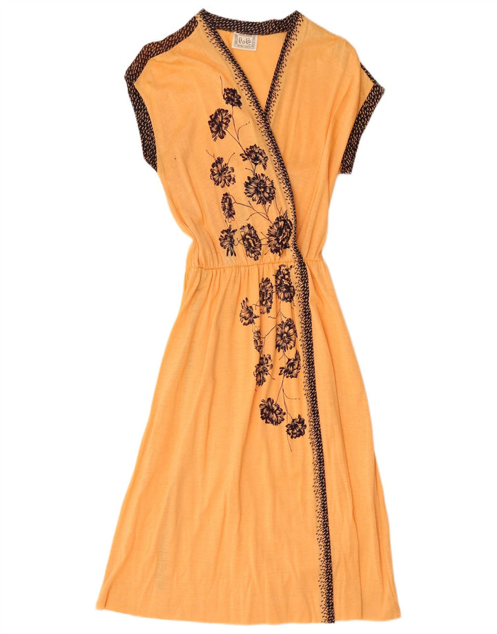 LILO Womens Wrap Dress UK 10 Small  Pink Floral